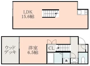 サングリーンMETEOⅠ【1階】の間取り