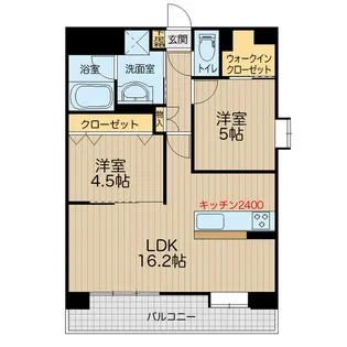 CLOUD9【4階】の間取り