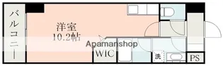 HKマンション上熊本【7階】の間取り
