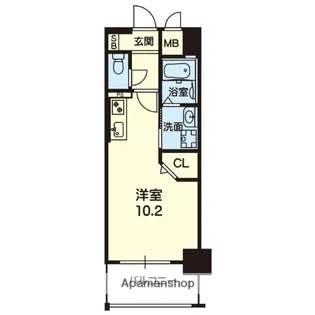 LAPIS LAZULI【603号室】の間取り