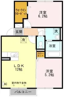 フェリーチェ【2階】の間取り