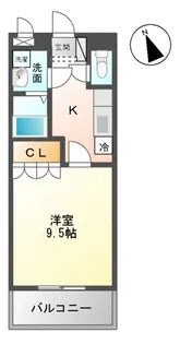 セントラルハイツ帯山【2階】の間取り