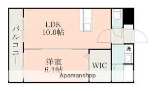 メリホジュール保田窪【1階】の間取り