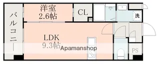 ラ・シック城南【2階】の間取り