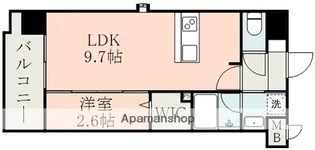 ラ・シック九学前【7階】の間取り