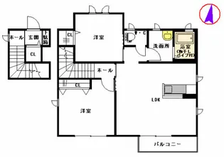 プレミール G棟【2階】の間取り
