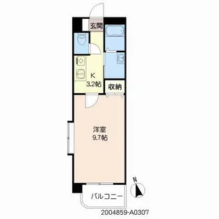 ROUND PURE 21【3階】の間取り