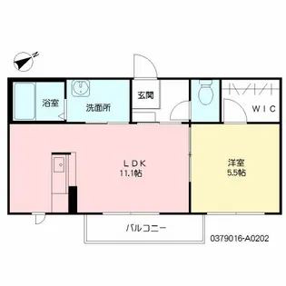 ディアノンSTAGE Ⅰ【2階】の間取り