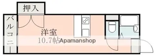 ルアナ国府【4階】の間取り