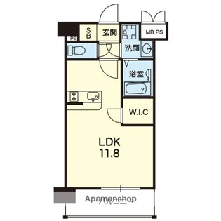 SKY COMFORT【403号室】の間取り