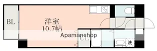 ルーチェ二本木【404号室】の間取り