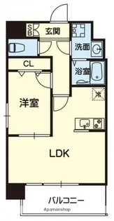 FOR U 県立大南【601号室】の間取り