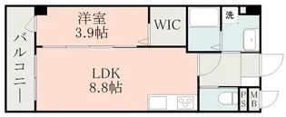 フォーエス武蔵ヶ丘北NORTH【1階】の間取り
