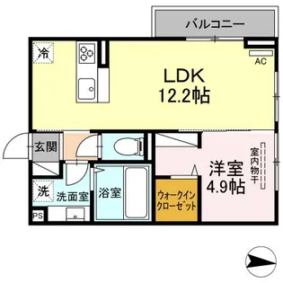 ロベッタ【2階】の間取り