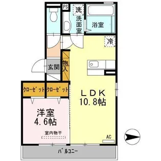 アーバン キューブ【3階】の間取り