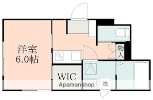 アズール琴平【1階】の間取り