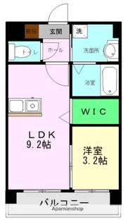 ESTRELLA菊陽【8階】の間取り
