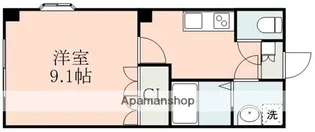 アメニティハイツ・マミリエ【1階】の間取り