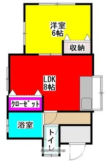 熊本県熊本市中央区琴平2丁目【一戸建】の間取り