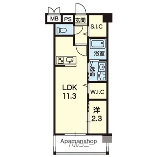 MAISON DE GYAN【2階】の間取り
