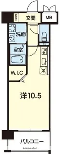 グランジュールⅡ【4階】の間取り