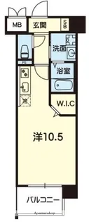 グランジュールⅡ【4階】の間取り