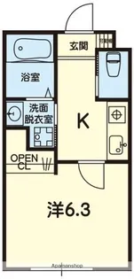 ソルーナ熊本駅東【1階】の間取り