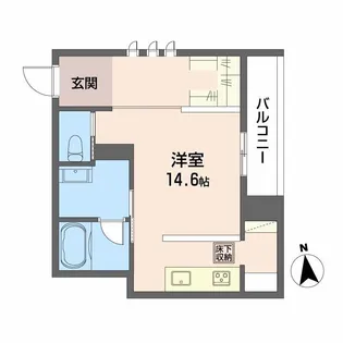 グランメゾン天神【1階】の間取り