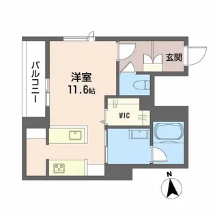 グランメゾン天神【2階】の間取り