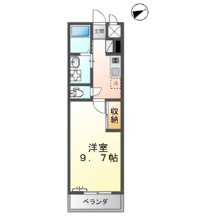 ルラシオン大津【2階】の間取り