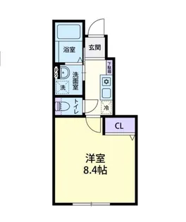 GRANDE FAITH(グランフェイス) 大津【1階】の間取り