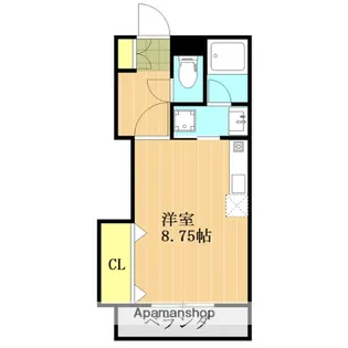 ラ メール【1階】の間取り