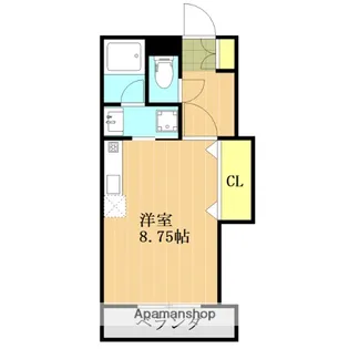 ラ メール【1階】の間取り
