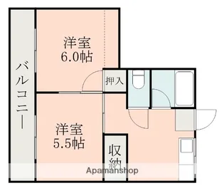クラシックガーデン三の丸【2階】の間取り