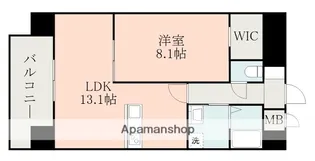 CHAINON大津【301号室】の間取り