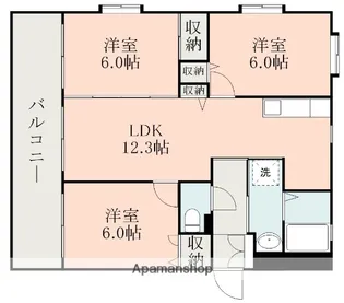 センチュリー2番館【1階】の間取り