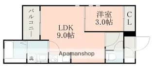 REGALEST熊本駅南【2階】の間取り