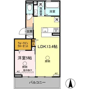 FYーSTYLE KIKUCHI【2階】の間取り