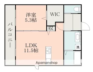 SHELL LEBEN八反田Ⅰ【2階】の間取り