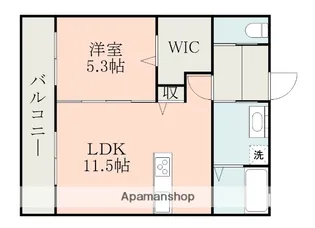 SHELL LEBEN八反田Ⅰ【2階】の間取り