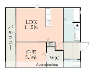 SHELL LEBEN八反田Ⅰ【1階】の間取り