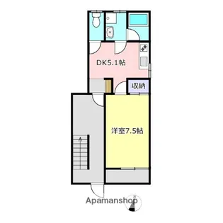 ROUTE3【1階】の間取り