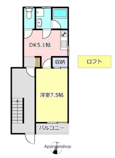 ROUTE3【2階】の間取り