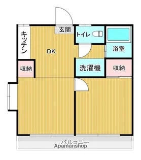 BRISA帯山【2階】の間取り