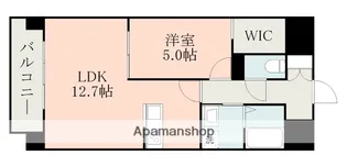 CHAINON長嶺南【3階】の間取り