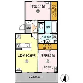 テールエリテ【3階】の間取り