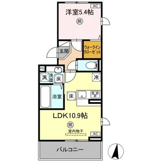テールエリテ【1階】の間取り