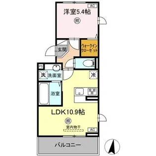 テールエリテ【3階】の間取り