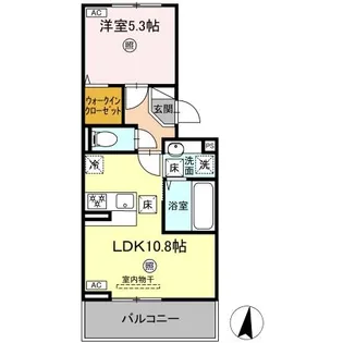 テールエリテ【1階】の間取り