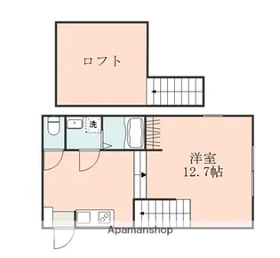 POSH YOKOTE【1階】の間取り